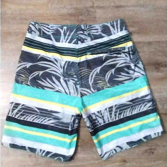 Body Glove Board Swim Shorts Men's Colorful Palm Print Size 32 - Picture 5 of 8
